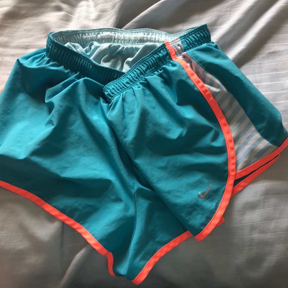 Blue woman’s Nike shorts